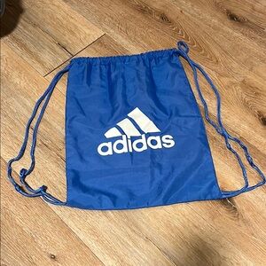 Adidas Blue Drawstring Backpack